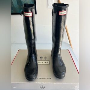 Women’s Hunter Rainboots with Fleece Socks